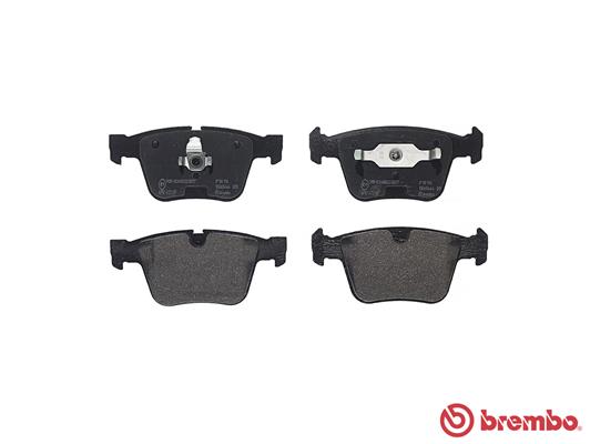 Brake Pad Set, disc brake - P 50 116 BREMBO