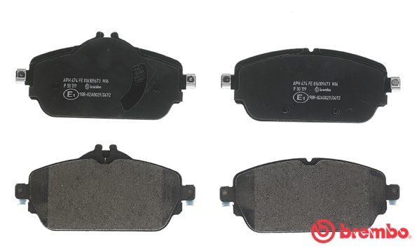 Brake Pad Set, disc brake - P 50 119 BREMBO