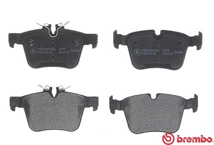 Brake Pad Set, disc brake - P 50 122 BREMBO