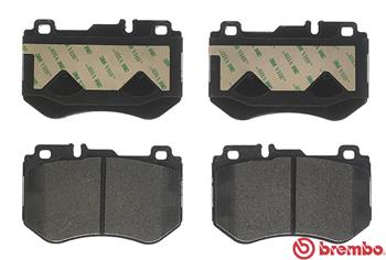 Brake Pad Set, disc brake - P 50 123 BREMBO
