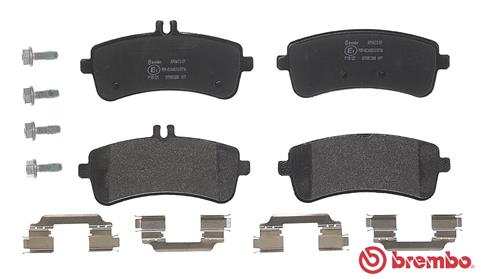 Brake Pad Set, disc brake - P 50 125 BREMBO
