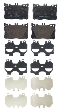 Brake Pad Set, disc brake - P 50 139 BREMBO