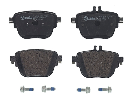 Brake Pad Set, disc brake - P 50 141 BREMBO