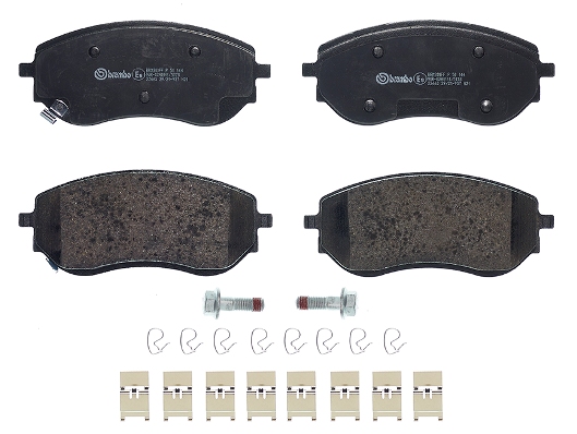 Brake Pad Set, disc brake - P 50 144 BREMBO