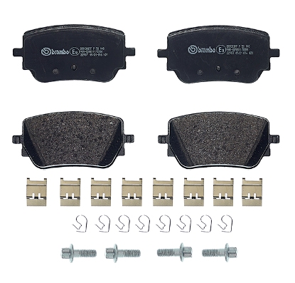 Brake Pad Set, disc brake - P 50 148 BREMBO