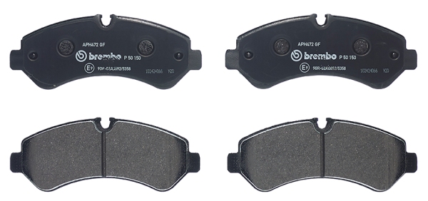 Kit pastiglie freno, Freno a disco - P 50 150 BREMBO