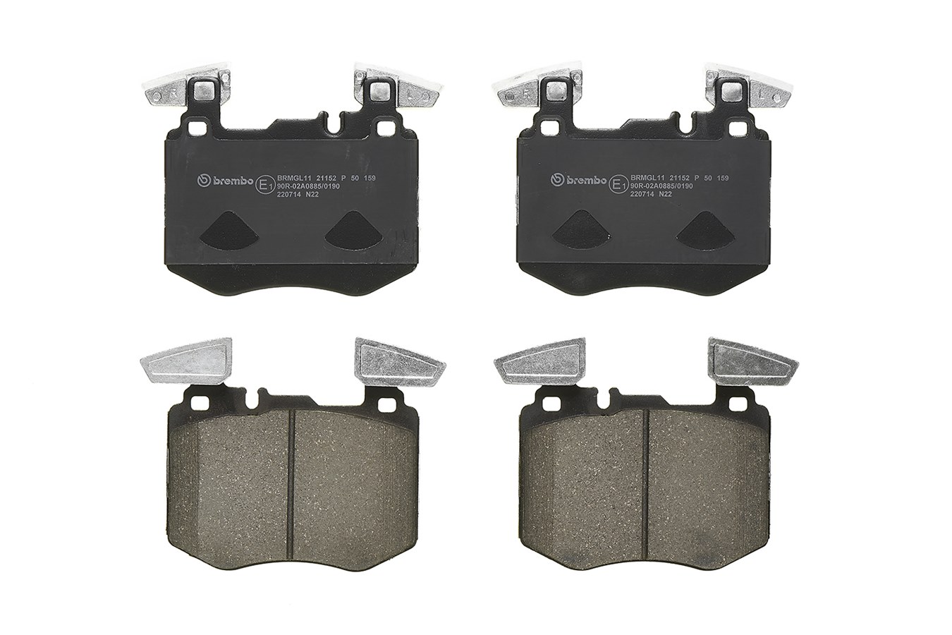 Brake Pad Set, disc brake - P 50 159 BREMBO