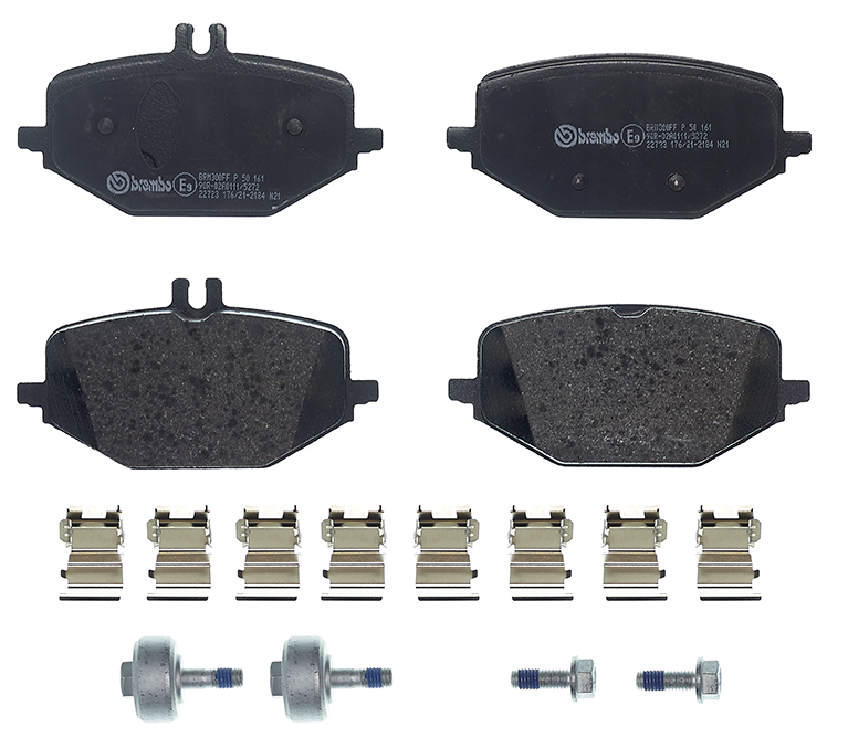 Brake Pad Set, disc brake - P 50 161 BREMBO