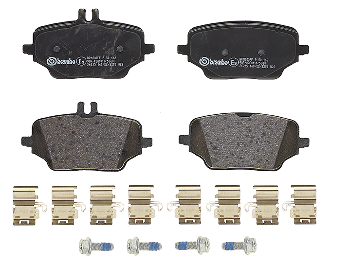 Brake Pad Set, disc brake - P 50 162 BREMBO