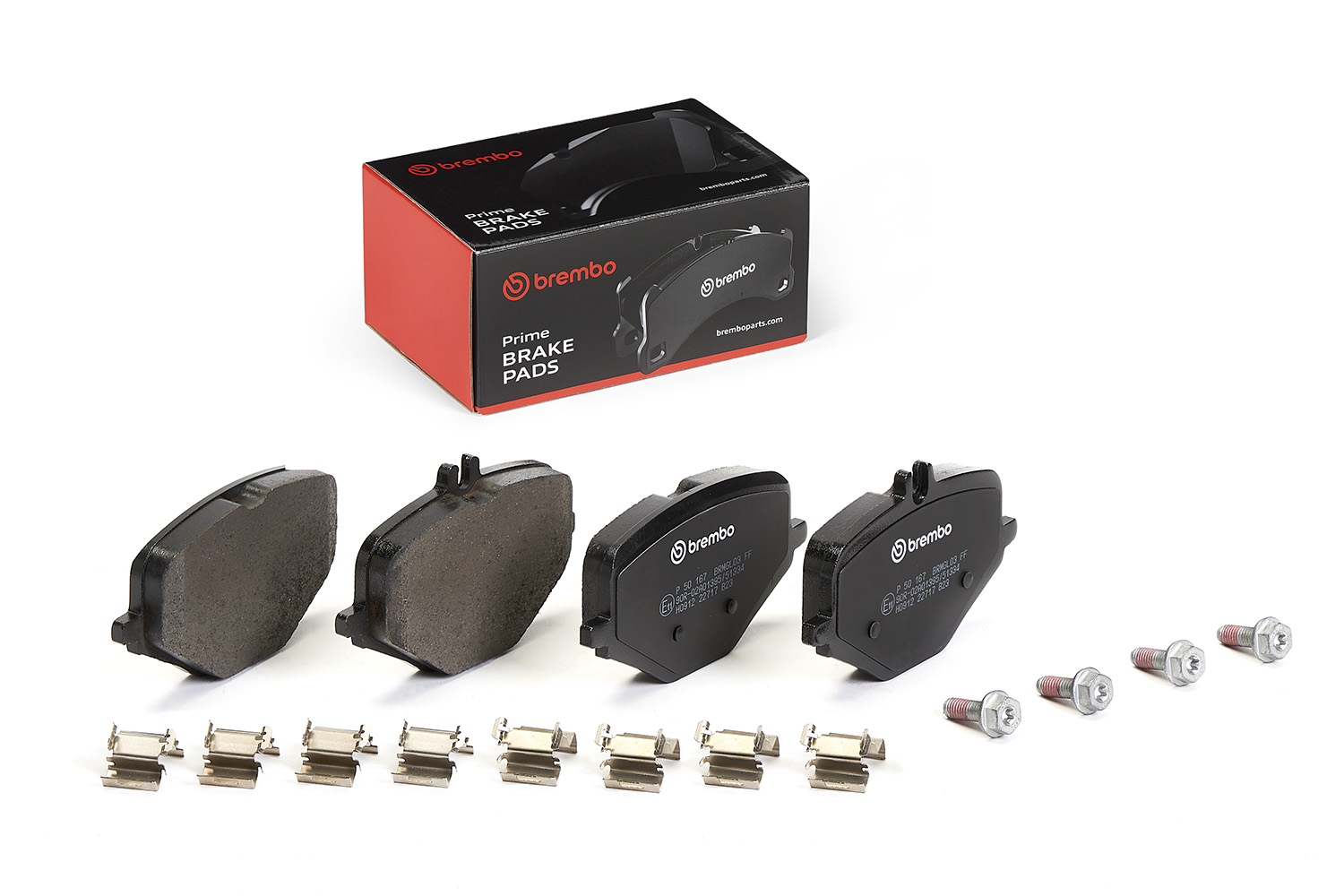 Kit pastiglie freno, Freno a disco - P 50 167 BREMBO
