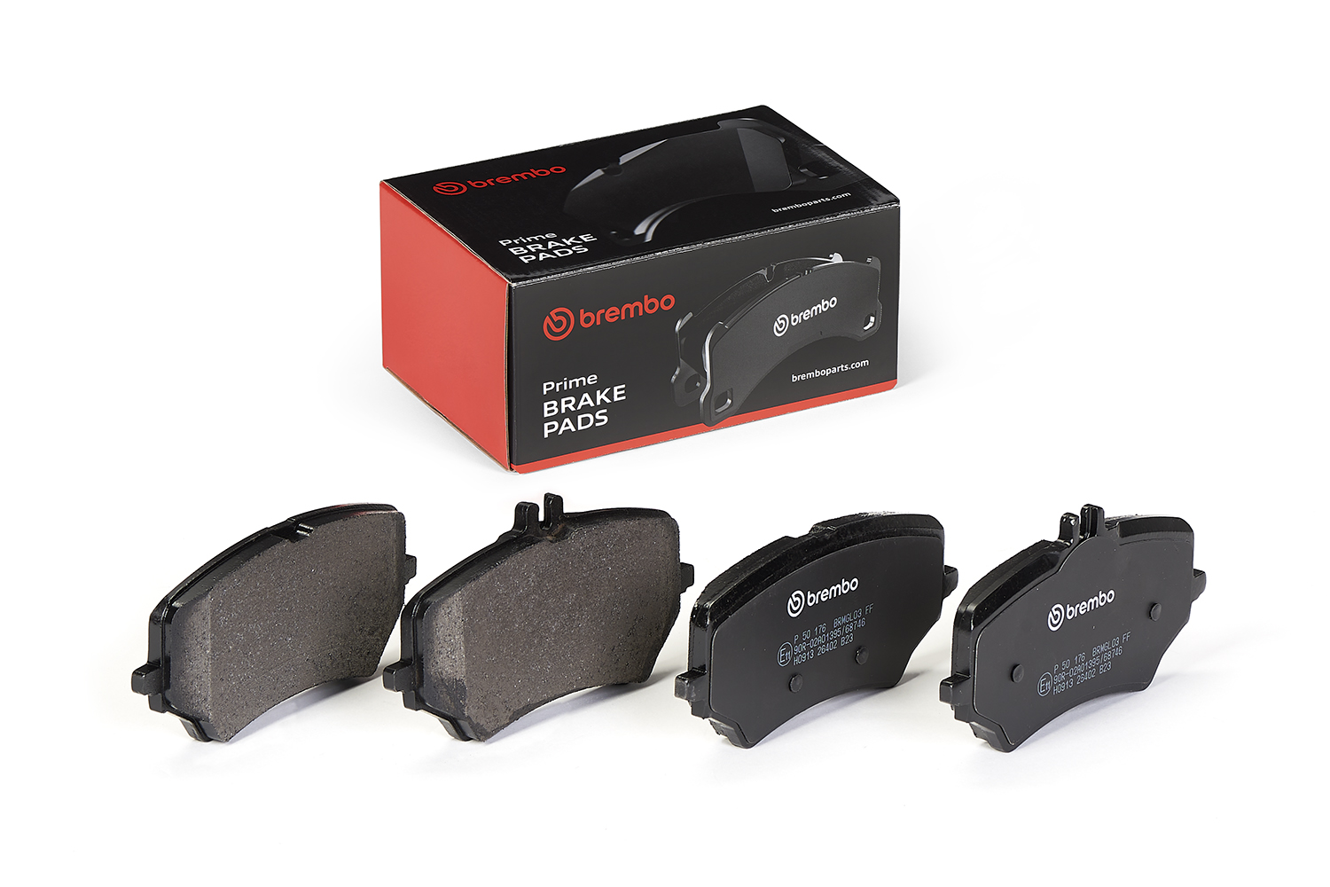 Brake Pad Set, disc brake - P 50 176 BREMBO