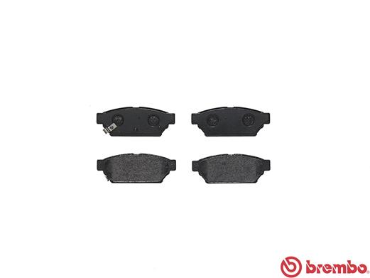 Brake Pad Set, disc brake - P 54 016 BREMBO
