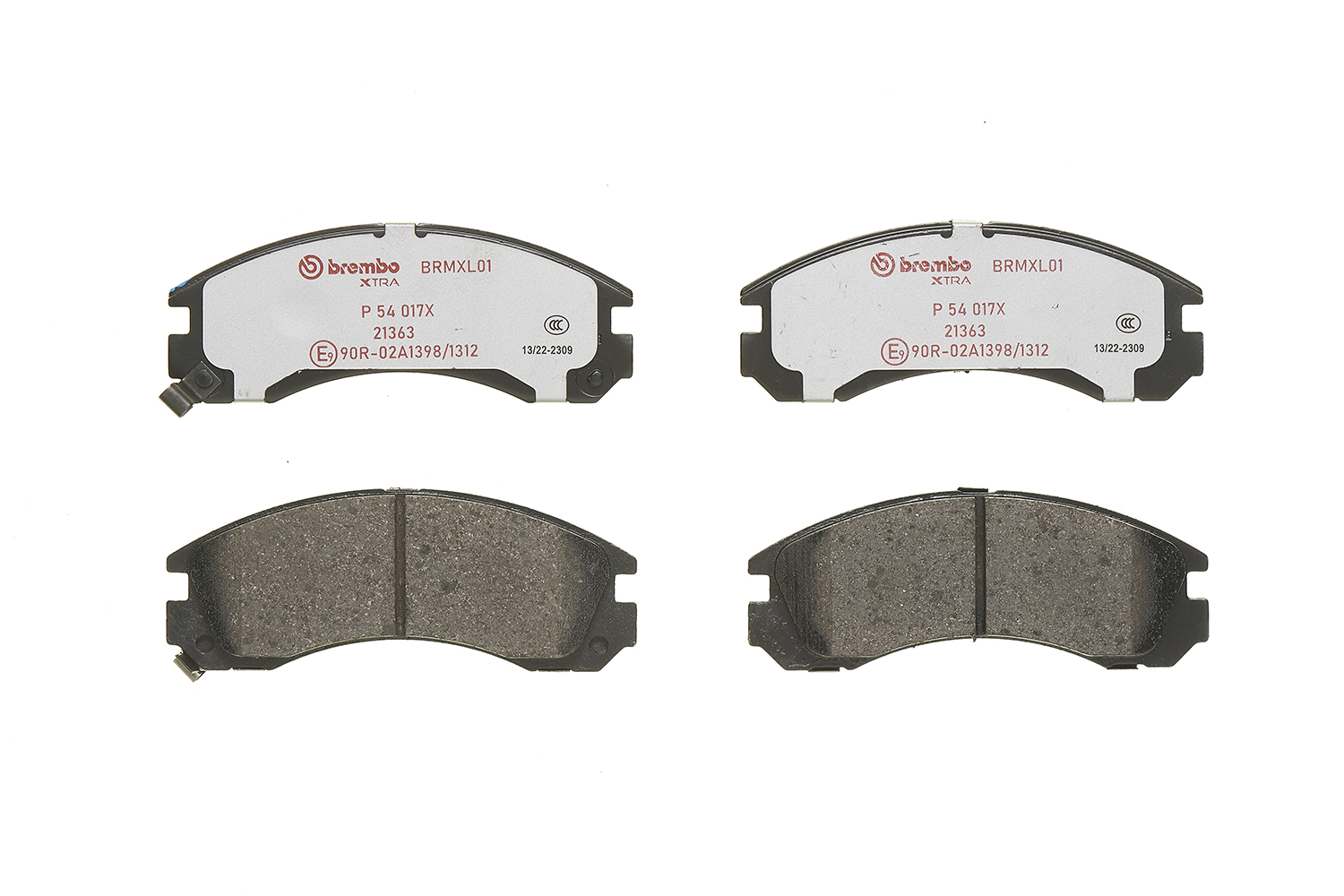 Kit pastiglie freno, Freno a disco - P 54 017X BREMBO