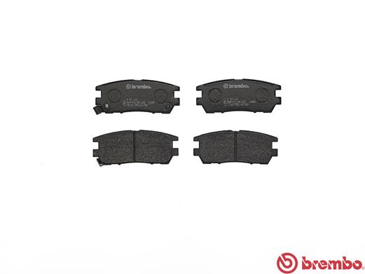 Brake Pad Set, disc brake - P 54 018 BREMBO