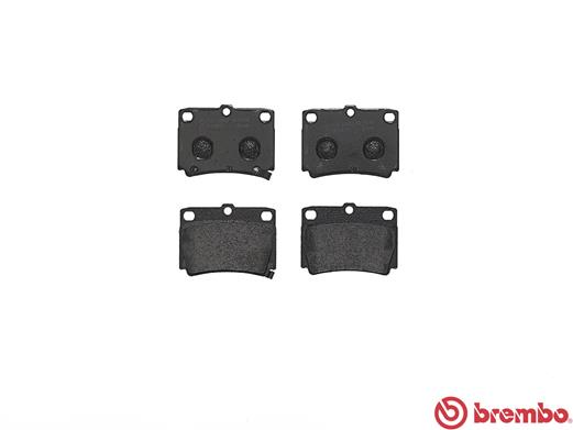Brake Pad Set, disc brake - P 54 026 BREMBO