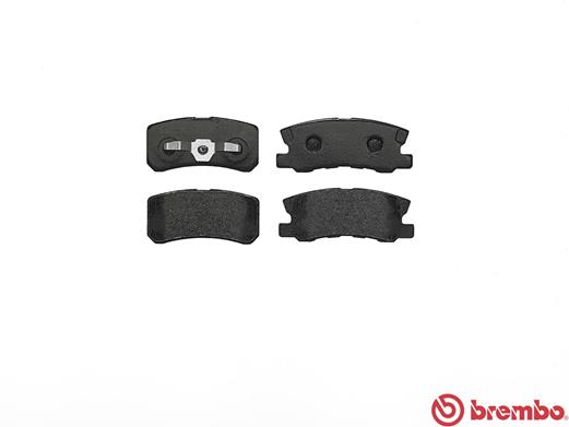Brake Pad Set, disc brake - P 54 031 BREMBO