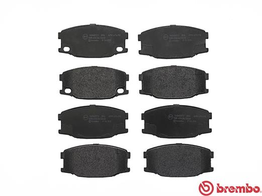 Brake Pad Set, disc brake - P 54 035 BREMBO