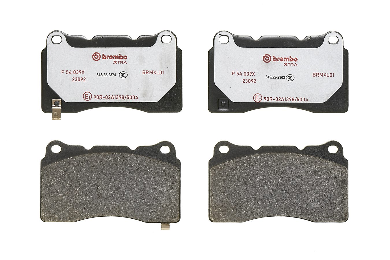 Brake Pad Set, disc brake - P 54 039X BREMBO