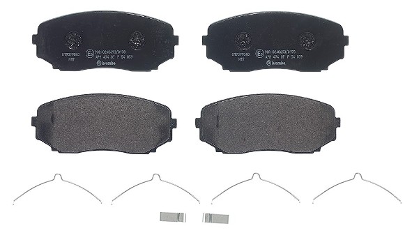 Bremsbelagsatz, Scheibenbremse - P 54 059 BREMBO
