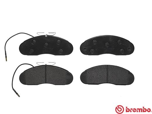 Brake Pad Set, disc brake - P 56 019 BREMBO