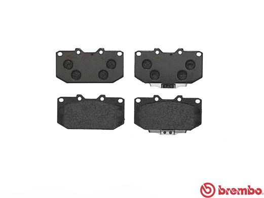 Brake Pad Set, disc brake - P 56 025 BREMBO
