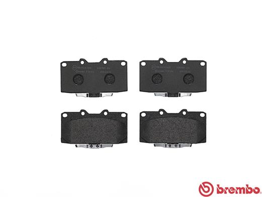 Комплект тормозных колодок, дисковый тормоз - P 56 034 BREMBO