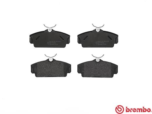 Brake Pad Set, disc brake - P 56 036 BREMBO
