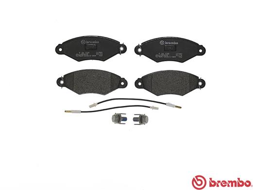 Brake Pad Set, disc brake - P 56 038 BREMBO