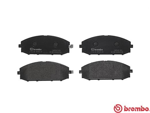 Brake Pad Set, disc brake - P 56 041 BREMBO