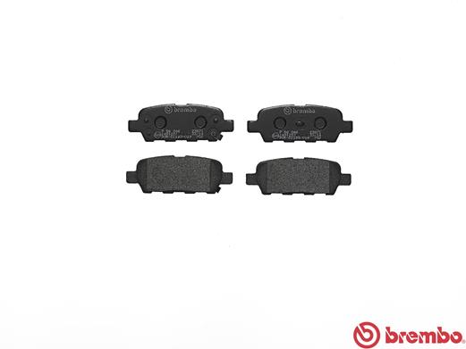 Brake Pad Set, disc brake - P 56 046 BREMBO