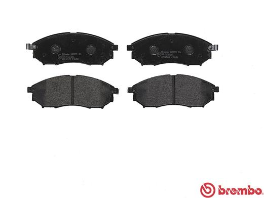 Brake Pad Set, disc brake - P 56 058 BREMBO