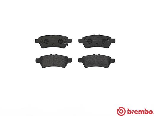Brake Pad Set, disc brake - P 56 060 BREMBO