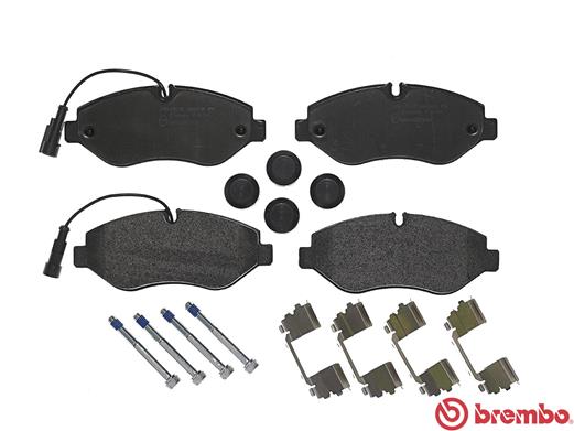 Brake Pad Set, disc brake - P 56 066 BREMBO