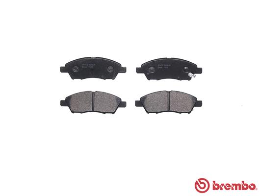 Brake Pad Set, disc brake - P 56 070 BREMBO
