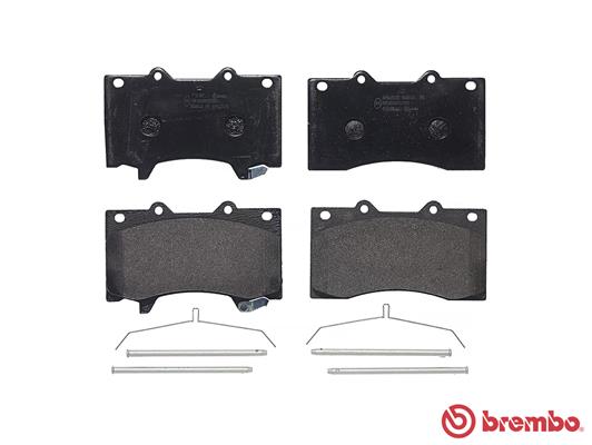 Brake Pad Set, disc brake - P 56 081 BREMBO