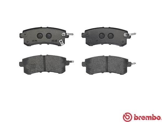 Brake Pad Set, disc brake - P 56 082 BREMBO
