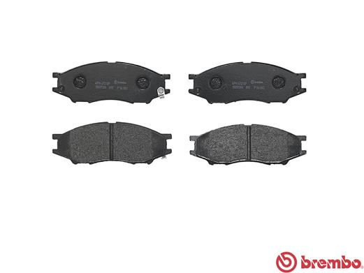 Brake Pad Set, disc brake - P 56 083 BREMBO