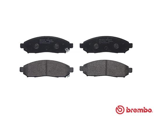 Brake Pad Set, disc brake - P 56 096 BREMBO