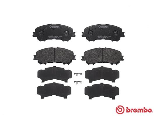 Brake Pad Set, disc brake - P 56 100 BREMBO