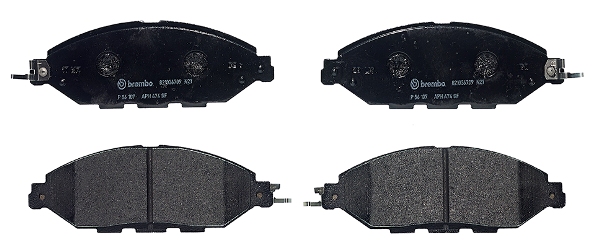 Brake Pad Set, disc brake - P 56 107 BREMBO