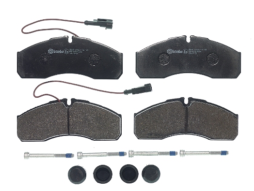 Brake Pad Set, disc brake - P 56 123 BREMBO