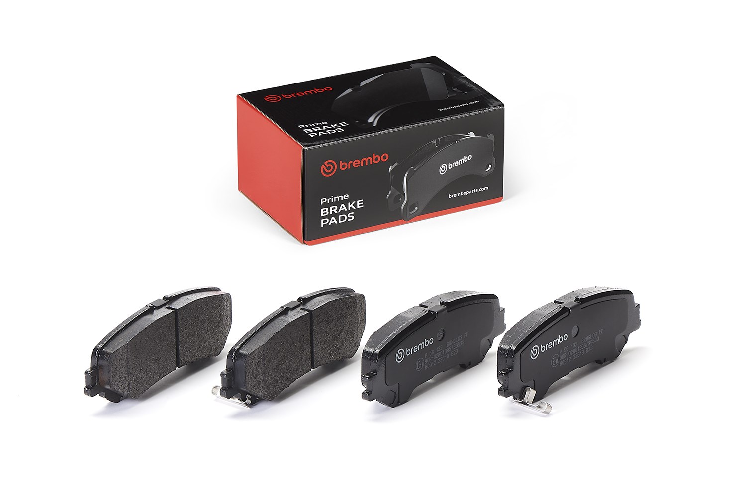 Brake Pad Set, disc brake - P 56 132 BREMBO