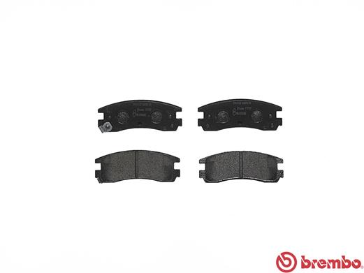 Brake Pad Set, disc brake - P 59 027 BREMBO