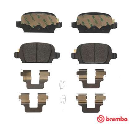 Brake Pad Set, disc brake - P 59 037 BREMBO