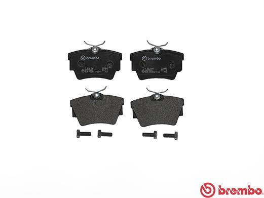 Brake Pad Set, disc brake - P 59 041 BREMBO