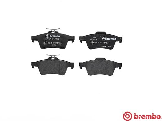 Brake Pad Set, disc brake - P 59 042 BREMBO