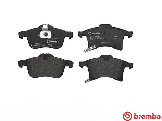Brake Pad Set, disc brake - P 59 045 BREMBO