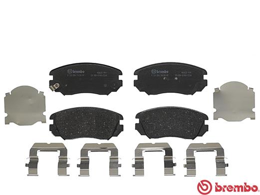 Brake Pad Set, disc brake - P 59 054 BREMBO