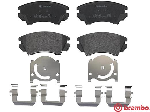 Brake Pad Set, disc brake - P 59 055 BREMBO