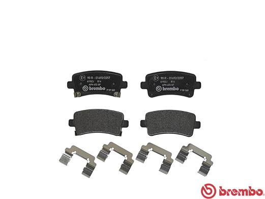 Brake Pad Set, disc brake - P 59 060 BREMBO